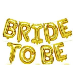 Bride To Be Foil Banner